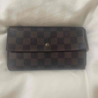 ルイヴィトン(LOUIS VUITTON)のLOUISVUITTON ダミエ長財布(財布)