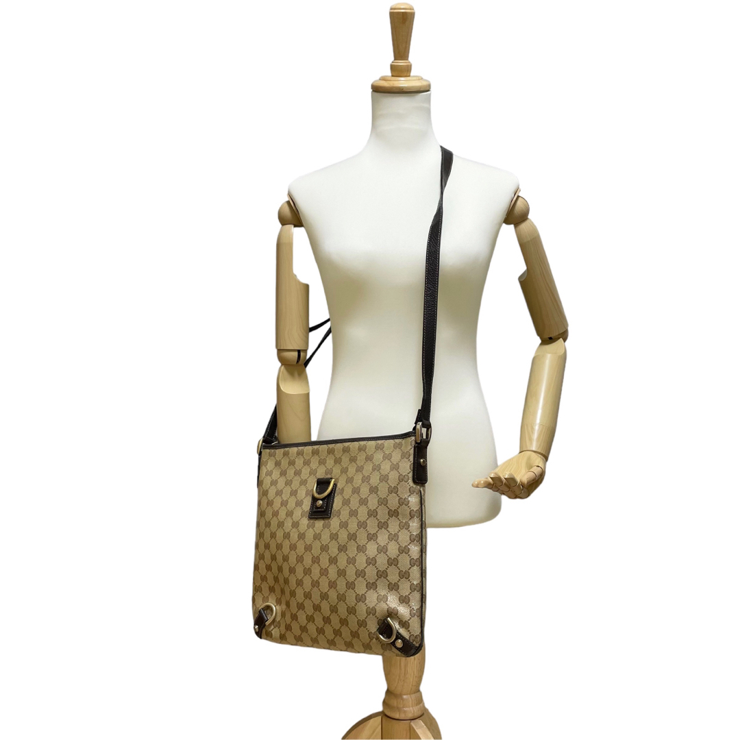 Gucci(グッチ)の✨極美品　GUCCI ショルダーバッグ  GGエナメル　アビー　268642 レディースのバッグ(ショルダーバッグ)の商品写真