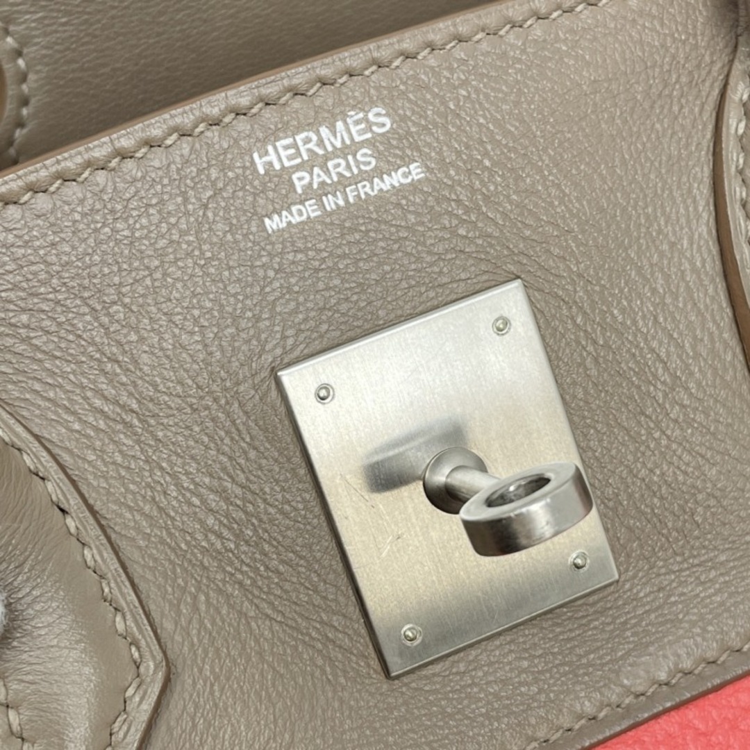 Hermes(エルメス)のエルメス バーキン30 カザック トリヨンクレマンス スイフト バッグ トートバッグ ローズジャイプール エトゥープ アルジル ピンク グレー ベージュ レディースのバッグ(トートバッグ)の商品写真
