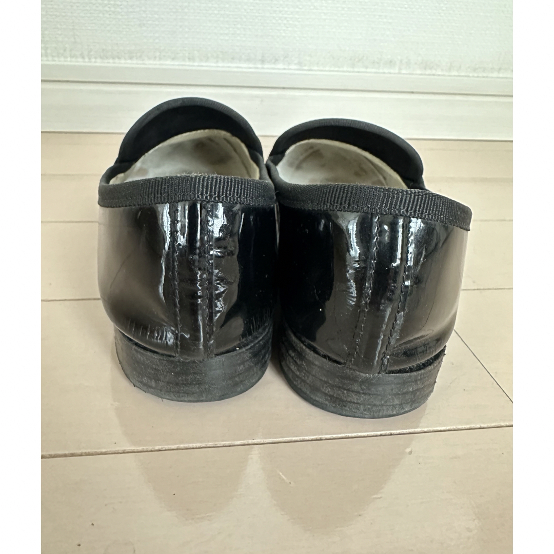 repetto(レペット)のレペット　ローファー　マイケル　エナメル　黒　38.5 レディースの靴/シューズ(ローファー/革靴)の商品写真