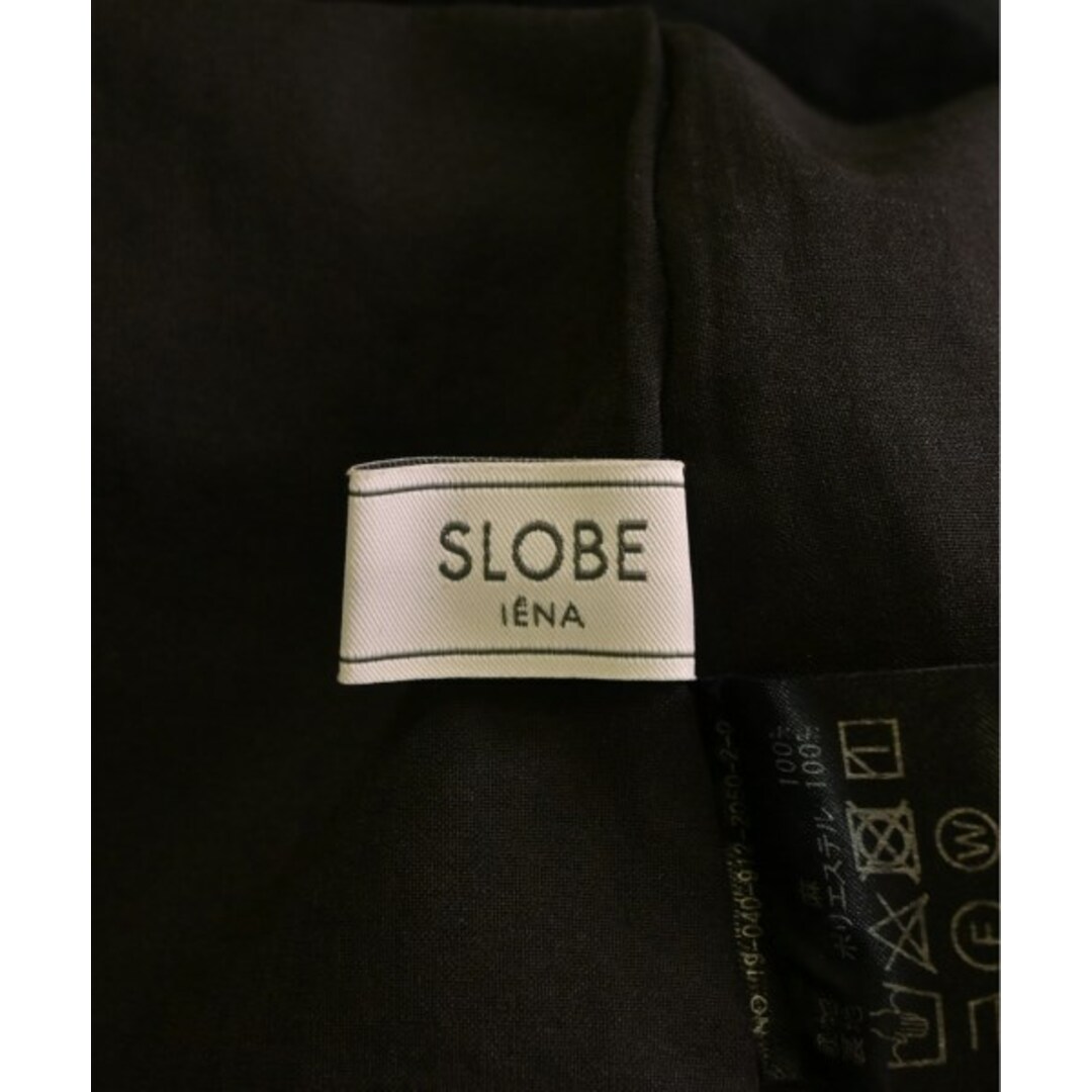 SLOBE IENA(スローブイエナ)のSLOBE IENA スローブイエナ ワンピース -(M位) 黒 【古着】【中古】 レディースのワンピース(ひざ丈ワンピース)の商品写真