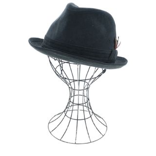 Borsalino ボルサリーノ ハット 58 黒 【古着】【中古】