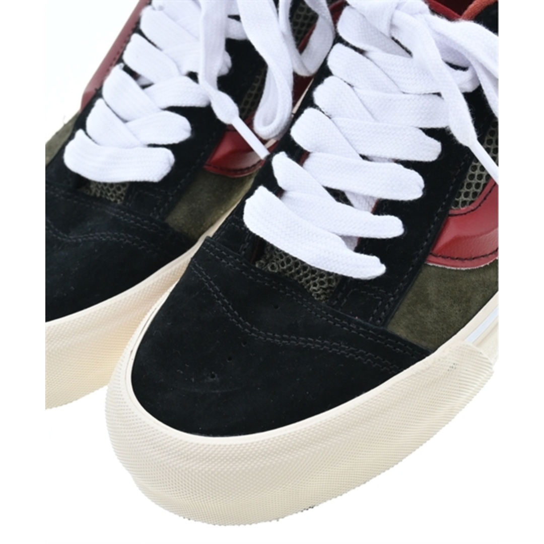 VANS(ヴァンズ)のVANS バンズ スニーカー 28.5cm 黒xカーキx赤 【古着】【中古】 メンズの靴/シューズ(スニーカー)の商品写真