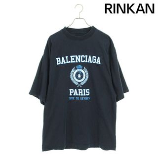 バレンシアガ(Balenciaga)のバレンシアガ  698816 TMV95 カレッジロゴプリントインサイドアウトTシャツ メンズ 3(Tシャツ/カットソー(半袖/袖なし))