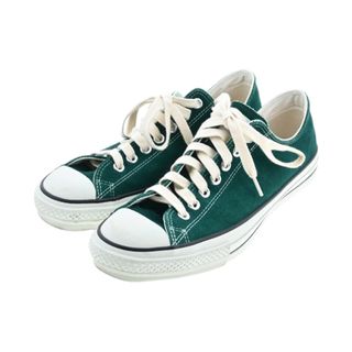 コンバース(CONVERSE)のCONVERSE コンバース スニーカー UK9 1/2(28cm位) 緑 【古着】【中古】(スニーカー)