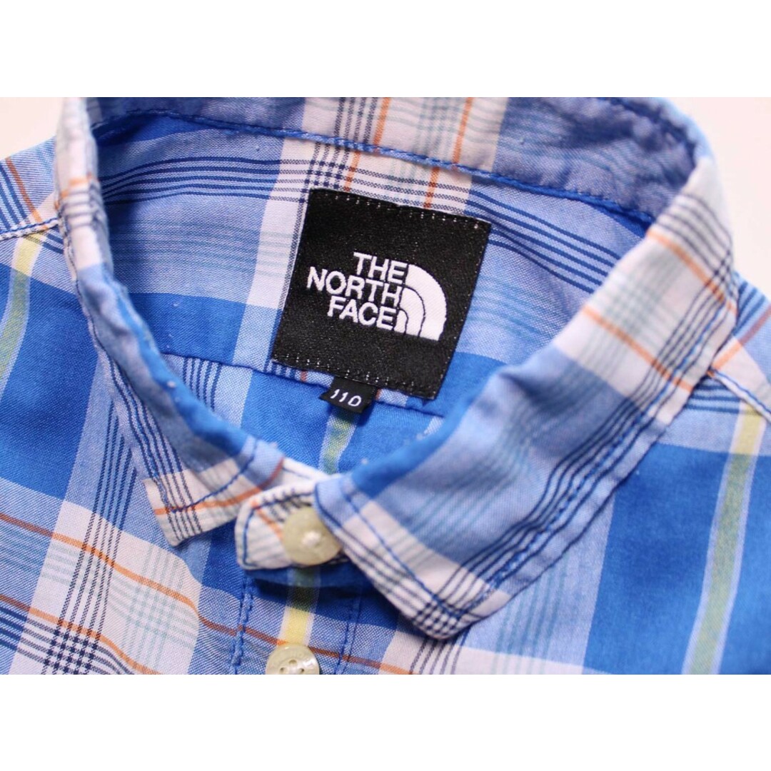 THE NORTH FACE(ザノースフェイス)の[ザ・ノースフェイス/THE NORTH FACE]110cm 半袖シャツ ブルー系【中古】子供服 キッズ kids 男の子 夏 225032 tops キッズ/ベビー/マタニティのベビー服(~85cm)(シャツ/カットソー)の商品写真