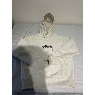 ステューシー(STUSSY)のSTOCK LOGO APPLIQUE HOODIE ストゥーシー パーカー S(パーカー)