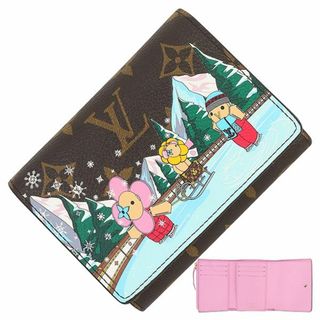 ルイヴィトン(LOUIS VUITTON)のルイヴィトン ポルトフォイユヴィクトリーヌ モノグラム ヴィヴィエンヌ 三つ折り財布 財布 ミニ財布 ミニウォレット サイフ 新品 限定 3302(財布)