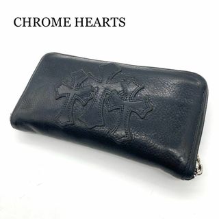 クロムハーツ(Chrome Hearts)のCHROME HEARTS クロムハーツ セメタリー 長財布 ラウンドジップ(長財布)