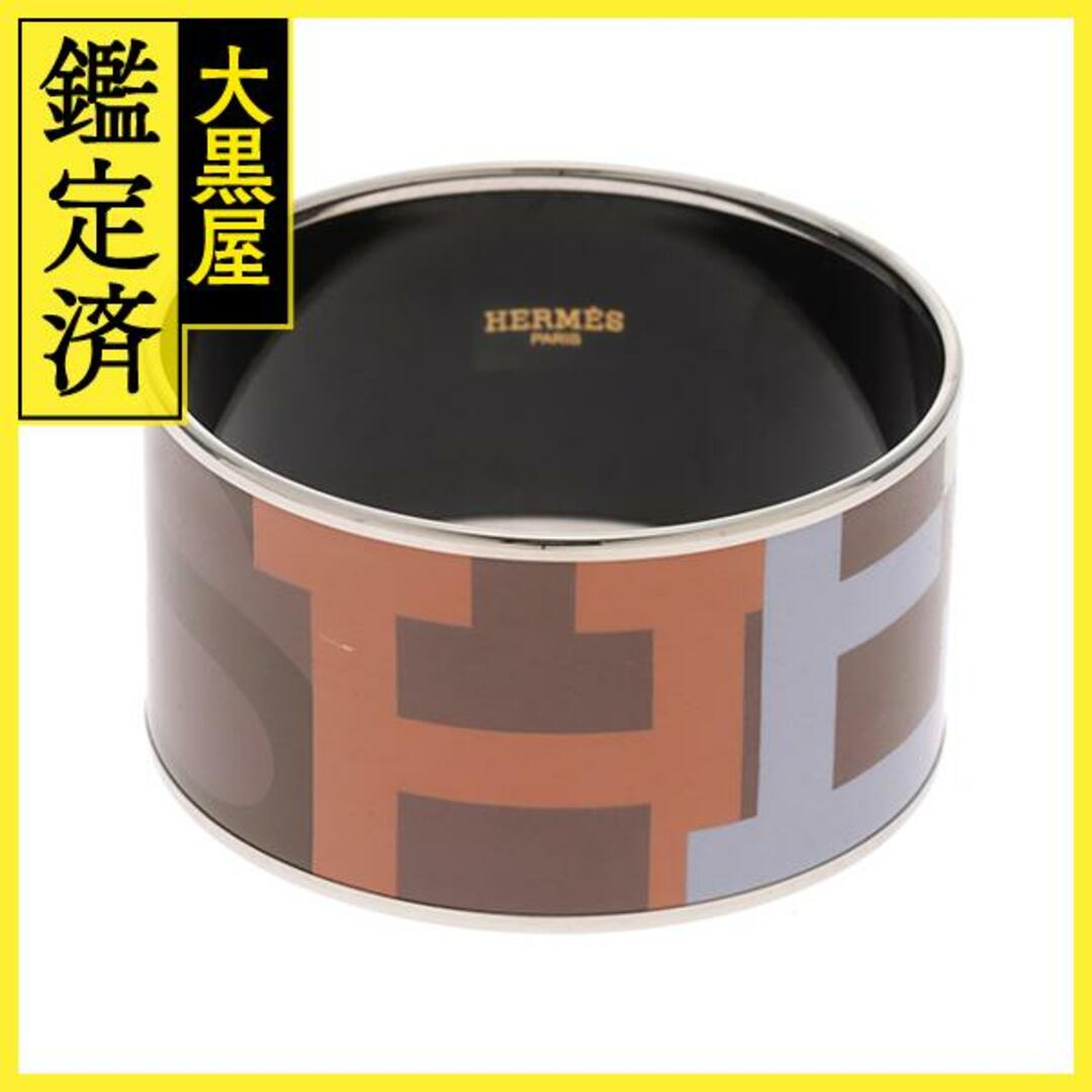 Hermes(エルメス)のHERMES エルメス　エマイユTGM ブラウン/SS　【471】N レディースのアクセサリー(ブレスレット/バングル)の商品写真