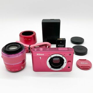ニコン(Nikon)のニコン Nikon 1 J2 レンズキット ピンク(ミラーレス一眼)