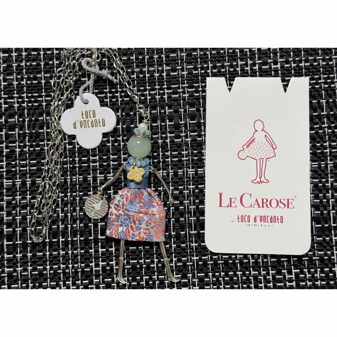 Le Carose ドールペンダント ジャガード レディースのアクセサリー(ネックレス)の商品写真