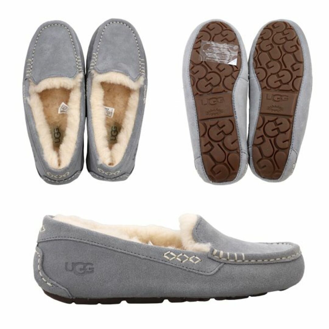 UGG(アグ)の(UG0234)新品 UGG アンスレー ライトグレー 8(25cm) レディースの靴/シューズ(スリッポン/モカシン)の商品写真