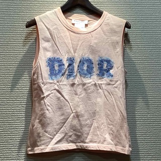 クリスチャンディオール(Christian Dior)のクリスチャンディオール Christian Dior デニムロゴ Tシャツ (Tシャツ(半袖/袖なし))