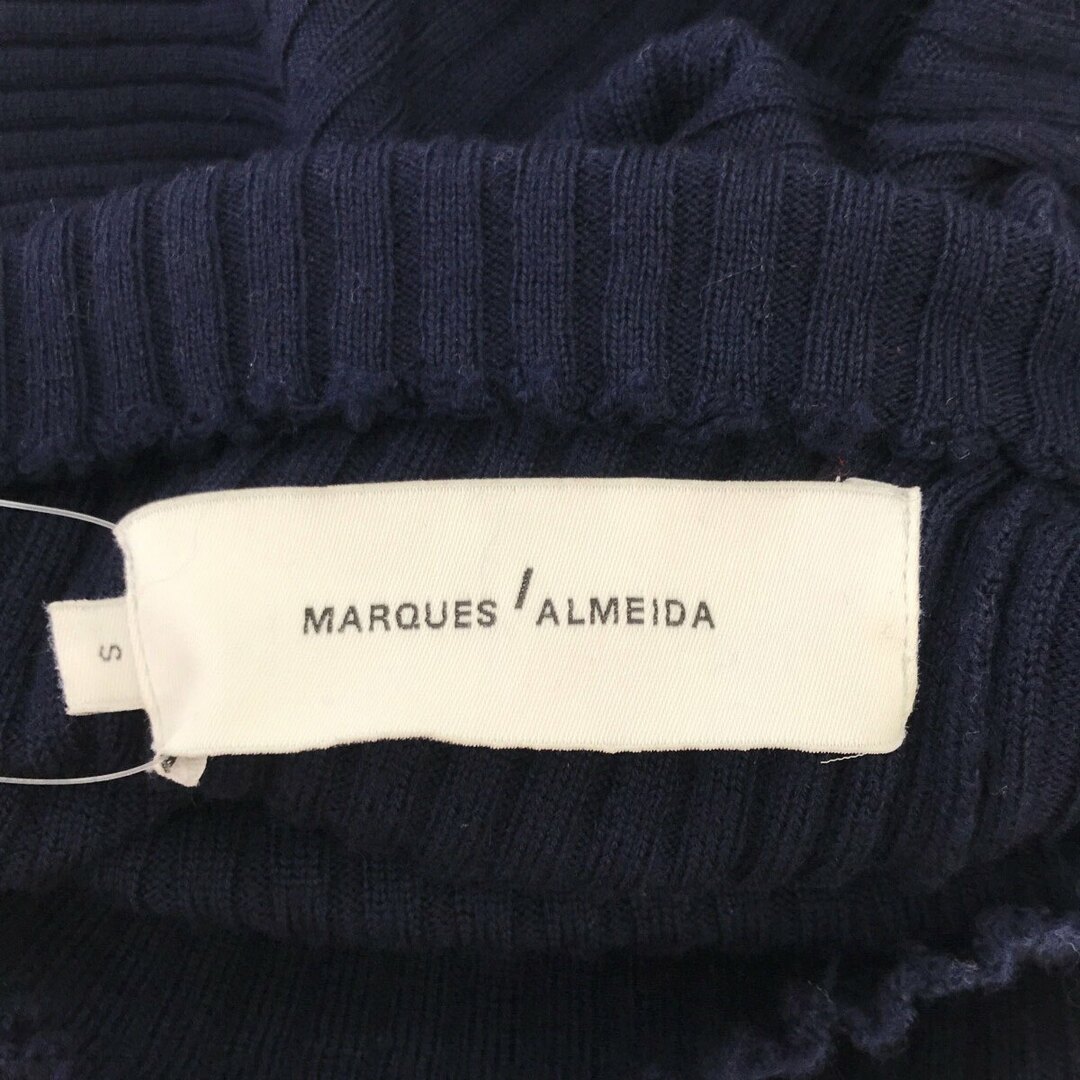 MARQUES ALMEIDA マルケスアルメイダ MERINO WOOL DRAPED JUMPER 変形