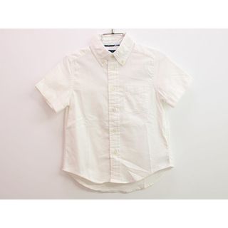 ラルフローレン(Ralph Lauren)の▲ラルフローレン/Ralph Lauren▲110cm(4) 半袖シャツ 白 フォーマル お受験 お稽古 通塾 見学会 説明会 通学 通園 卒園式 入学式 結婚式 発表会 七五三 冠婚葬祭【中古】子供服 キッズ kids 男の子 fml 812042(シャツ/カットソー)