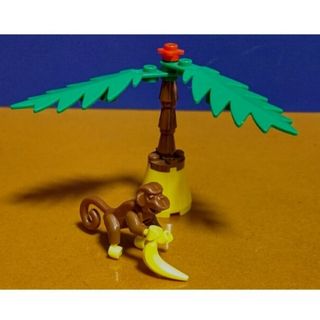 レゴ(Lego)のレゴ★シティ さる ミニフィグ 動物 美品 激レア(キャラクターグッズ)