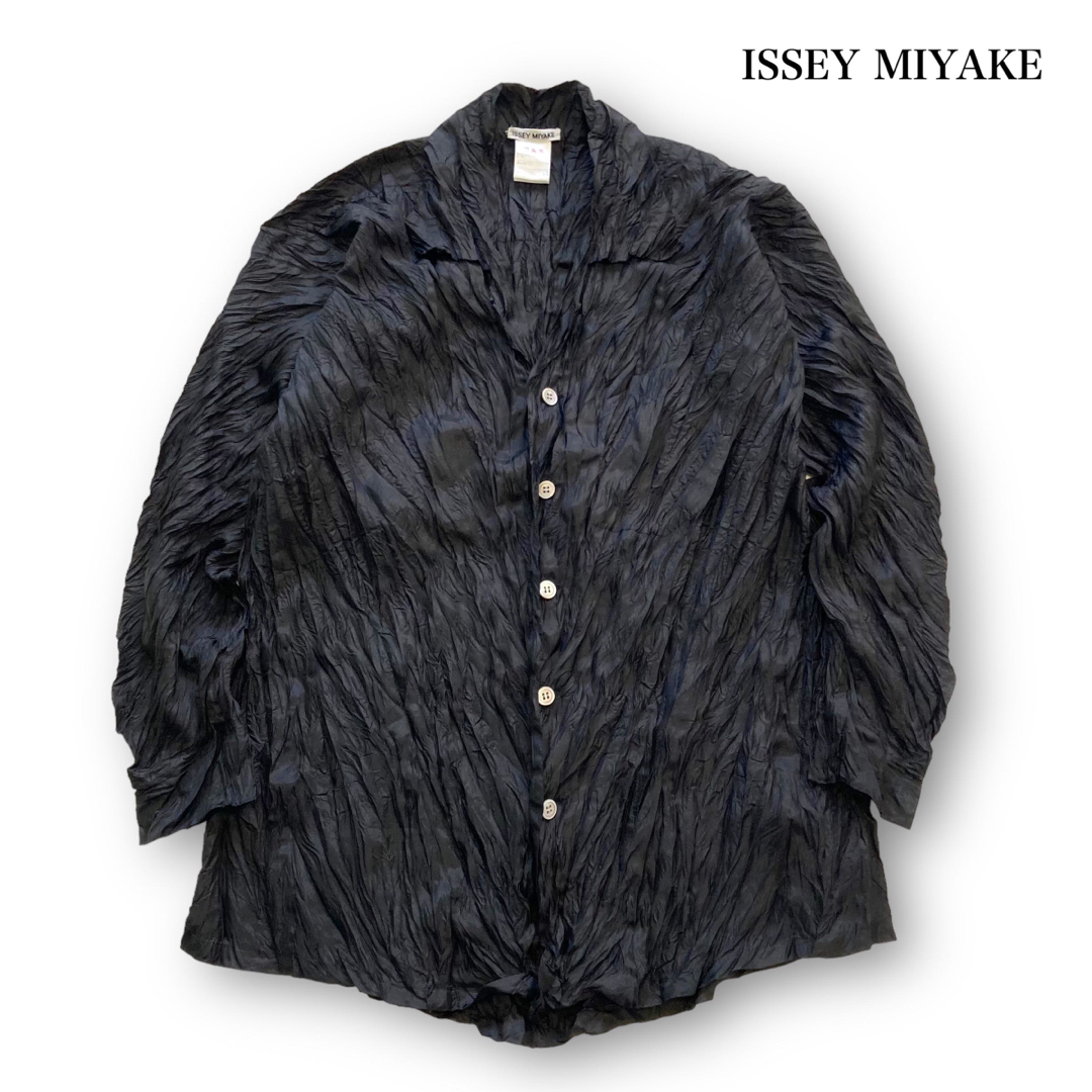 ISSEY MIYAKE - 【ISSEY MIYAKE】イッセイミヤケ しわ加工