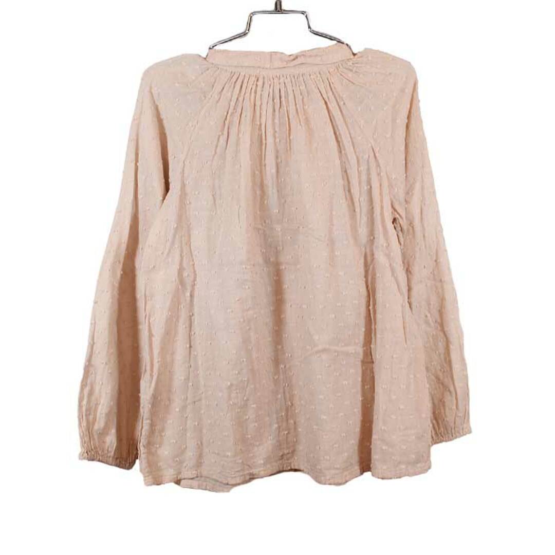 [ボントン/BONTON]125cm 長袖ブラウス ピンク【中古】子供服 キッズ kids 女の子 春 603032 tops キッズ/ベビー/マタニティのベビー服(~85cm)(シャツ/カットソー)の商品写真