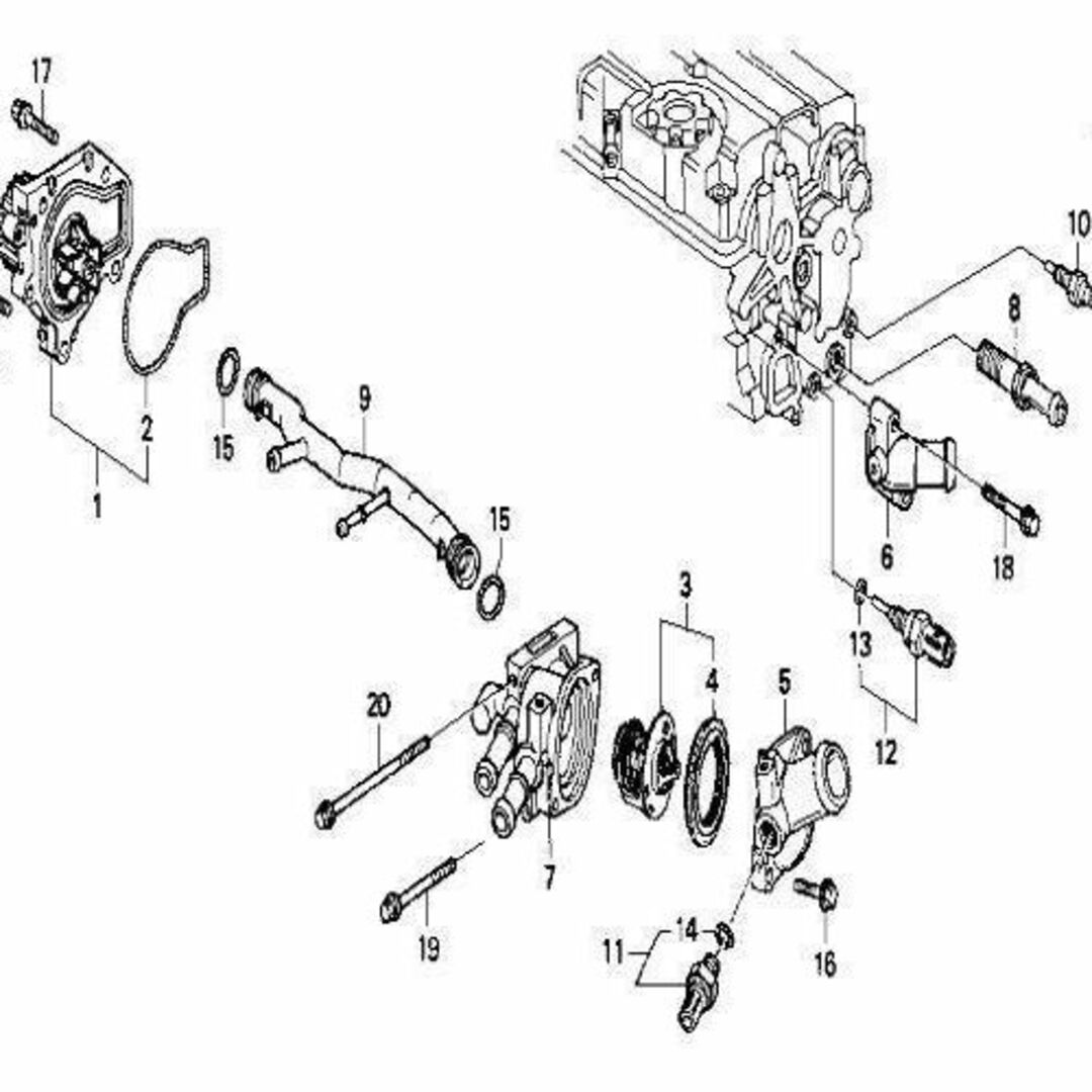 ホンダ(ホンダ)のホンダ インテグラ シビック パイプ コネクテイング ガスケットセット 純正部品 自動車/バイクの自動車(車種別パーツ)の商品写真