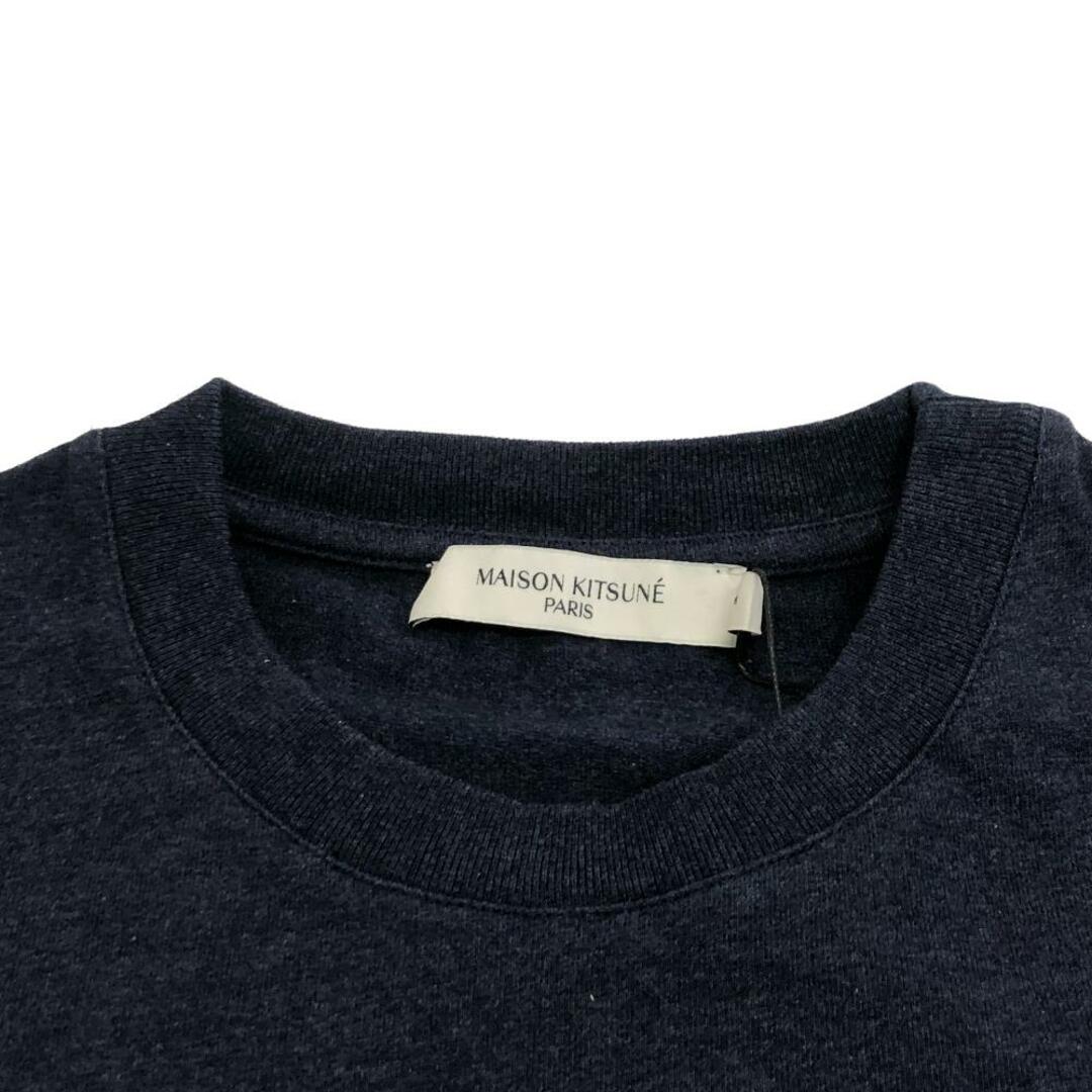 MAISON KITSUNE'(メゾンキツネ)のメゾンキツネ MAISON KITSUNE 半袖Ｔシャツ
 MINI HANDWRITING CLASSIC S ネイビー レディースのトップス(Tシャツ(半袖/袖なし))の商品写真