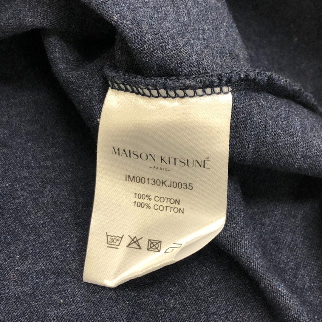 MAISON KITSUNE'(メゾンキツネ)のメゾンキツネ MAISON KITSUNE 半袖Ｔシャツ
 MINI HANDWRITING CLASSIC S ネイビー レディースのトップス(Tシャツ(半袖/袖なし))の商品写真