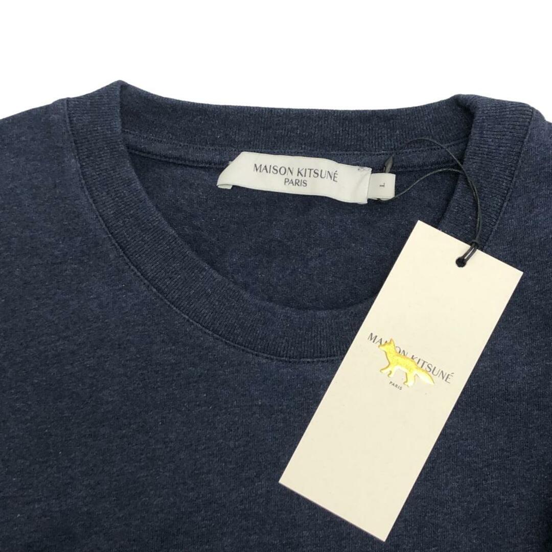 MAISON KITSUNE'(メゾンキツネ)のメゾンキツネ MAISON KITSUNE 半袖Ｔシャツ
 MINI HANDWRITING CLASSIC L ネイビー レディースのトップス(Tシャツ(半袖/袖なし))の商品写真