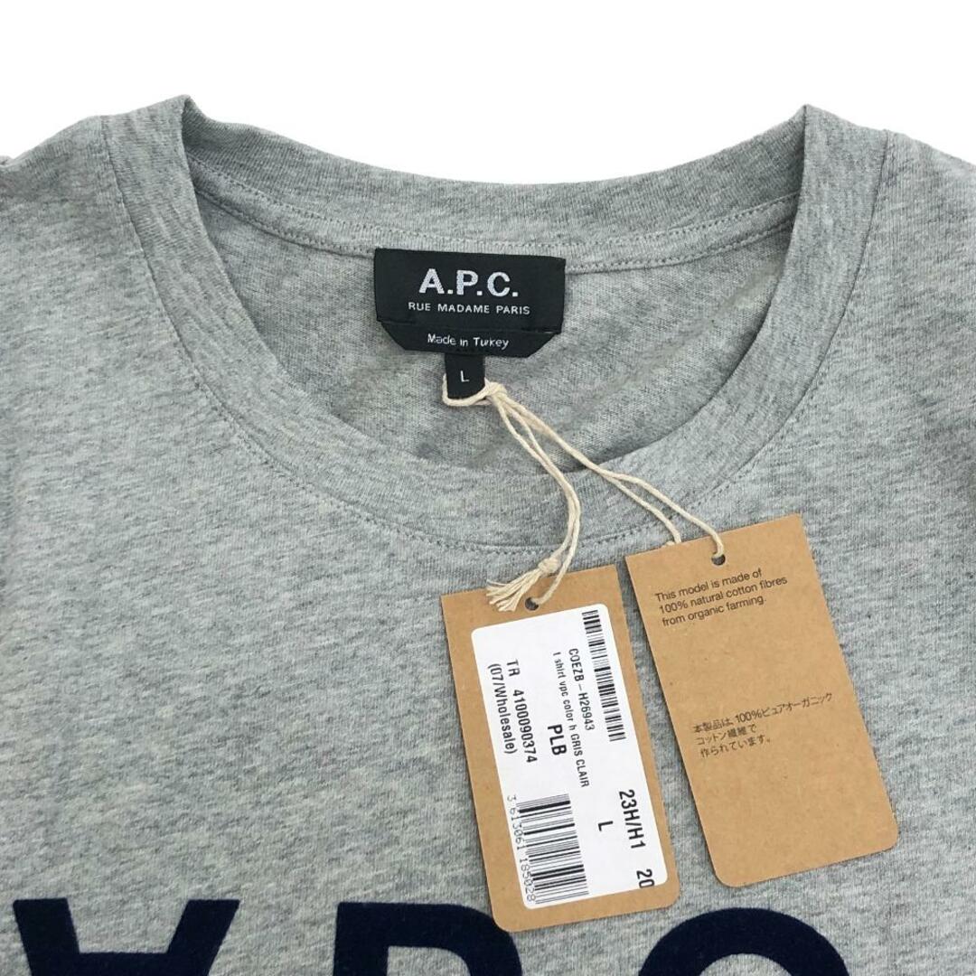 A.P.C(アーペーセー)のアーペーセー A.P.C. 半袖Ｔシャツ
 COEZB L H26943 グレー レディースのトップス(Tシャツ(半袖/袖なし))の商品写真