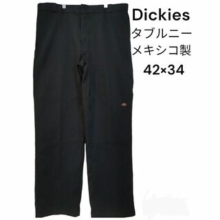 ディッキーズ(Dickies)のDickies　ディッキーズ　タブルニー　メキシコ製　42×34　ブラック(ワークパンツ/カーゴパンツ)