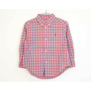 ラルフローレン(Ralph Lauren)の〓ラルフローレン/Ralph Lauren〓100cm  長袖シャツ  濃ピンク【中古】 子供服 キッズ kids  男の子 女の子 春  tops 503042(シャツ/カットソー)