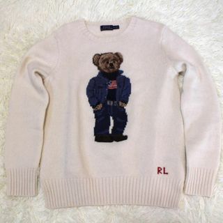 ポロラルフローレン(POLO RALPH LAUREN)の【美品】ポロベア　ラルフローレン　ニット　セーター(ニット/セーター)