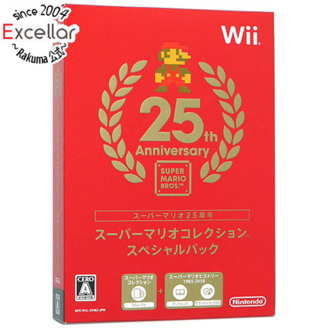 Wii(ウィー)のスーパーマリオコレクション スペシャルパック　Wii エンタメ/ホビーのゲームソフト/ゲーム機本体(家庭用ゲームソフト)の商品写真