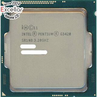 インテル(intel)のPentium Dual-Core G3420　3.2GHz LGA1150　SR1NB(PCパーツ)