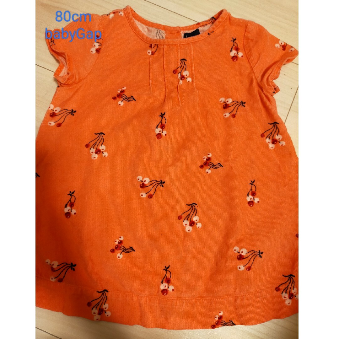 babyGAP(ベビーギャップ)のBabyGap 80cm チュニックトップス 女の子 キッズ/ベビー/マタニティのベビー服(~85cm)(シャツ/カットソー)の商品写真