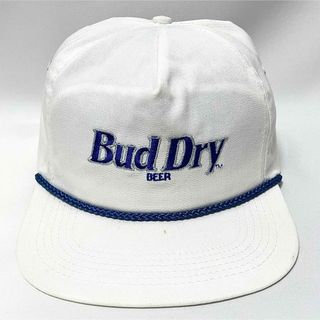 ヴィンテージ(VINTAGE)の米国製 80’s Budweiser Dry Draft Beer販促用キャップ(キャップ)