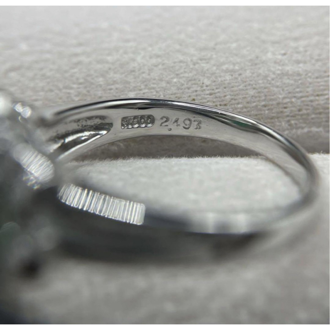 JB277★高級 コロンビア産エメラルド2.493ct Dリング 鑑付 レディースのアクセサリー(リング(指輪))の商品写真