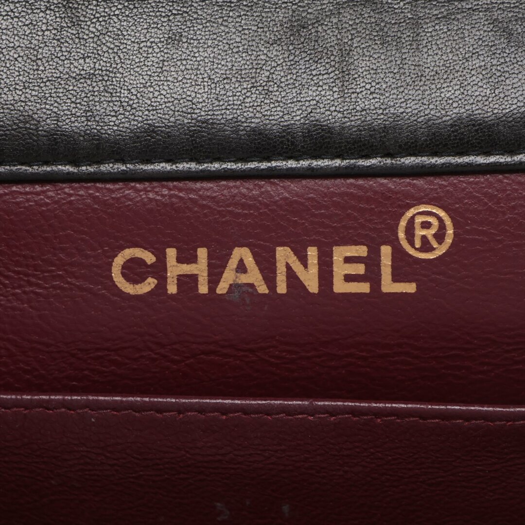 CHANEL(シャネル)のシャネル  ラムスキン  ブラック レディース ショルダーバッグ レディースのバッグ(ショルダーバッグ)の商品写真