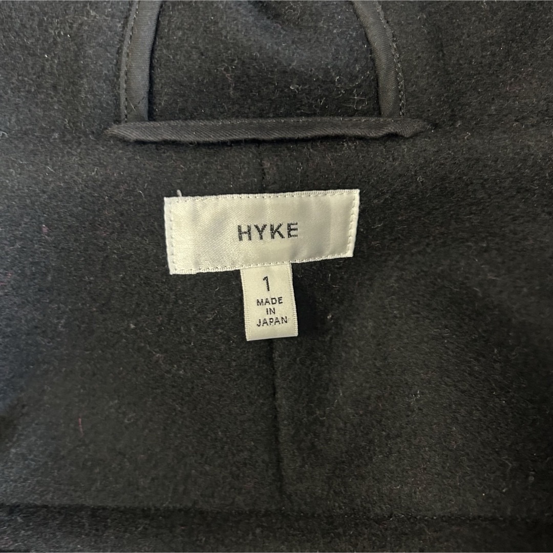 HYKE(ハイク)のHYKE ダッフルコート　サイズ1 レディースのジャケット/アウター(ダッフルコート)の商品写真