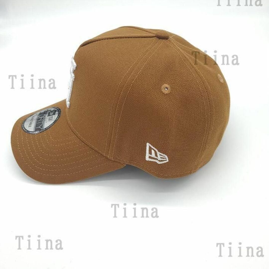 NEW ERA(ニューエラー)の逆ロゴ 茶 ブラウン ドジャース ニューエラ キャップ LA 限定 9FORTY メンズの帽子(キャップ)の商品写真