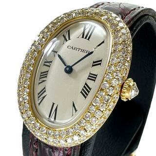 カルティエ(Cartier)のカルティエ 腕時計 ギャラ/保証書付き　3重純正ダイヤ ベニュアー(腕時計)