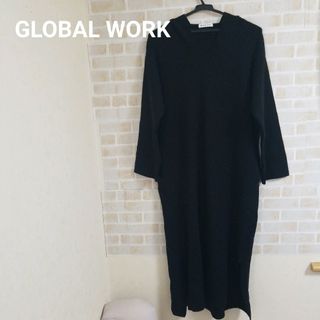 グローバルワーク(GLOBAL WORK)の【本日削除/最終値下】GLOBAL WORK ニットロングワンピース(ロングワンピース/マキシワンピース)