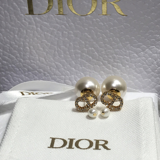 Christian Dior - DIOR ピアス 片耳 CD NAVY スタッズの通販 by しゅー ...