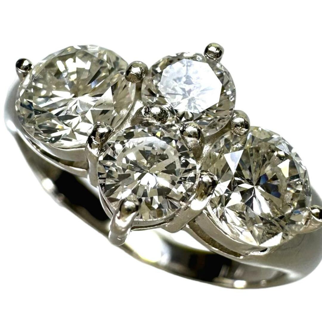 リング・指輪  Pt900 ダイヤモンド (推定Hカラー・SIク レディースのアクセサリー(リング(指輪))の商品写真