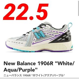 ニューバランス(New Balance)の①希少✨【新品未使用】ニューバランス M1906RCF 22.5cm WHITE(スニーカー)