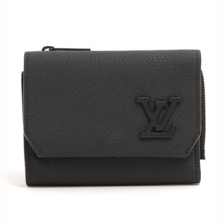 ルイヴィトン(LOUIS VUITTON)のヴィトン ポルトフォイユ パイロット   ノワール メンズ コンパクトウォ(長財布)