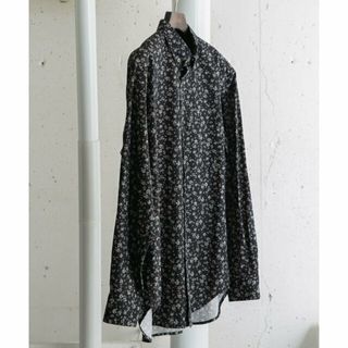 アーバンリサーチロッソ(URBAN RESEARCH ROSSO)の【BLACK】花柄ボタンダウンシャツ(シャツ)