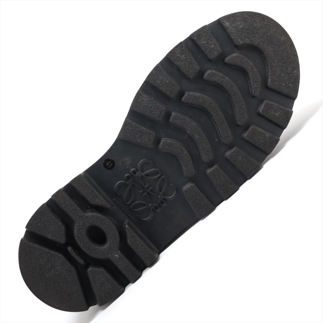 LOEWE(ロエベ)のロエベ  レザー×ファブリック 41 ブラック メンズ ブーツ メンズの靴/シューズ(ブーツ)の商品写真