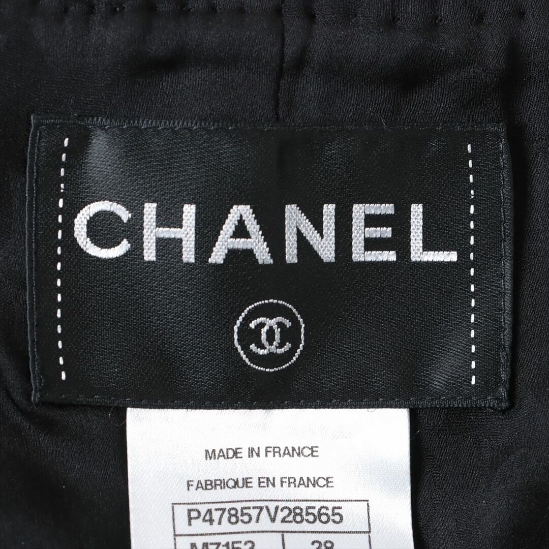 CHANEL(シャネル)のシャネル ココボタン ツイード 38 ブラック レディース その他アウター レディースのジャケット/アウター(その他)の商品写真