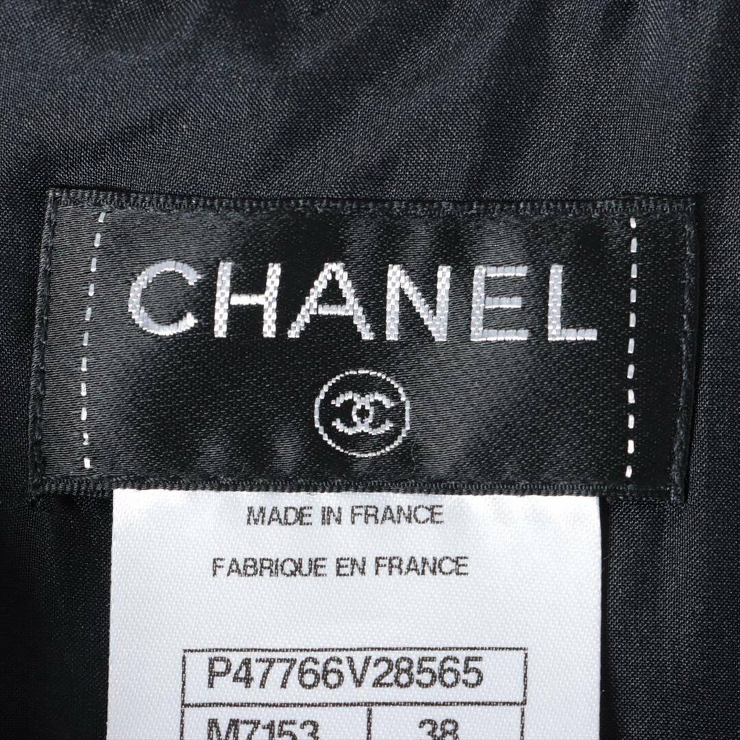 CHANEL(シャネル)のシャネル ココボタン ツイード 38 ブラック レディース その他アウター レディースのジャケット/アウター(その他)の商品写真