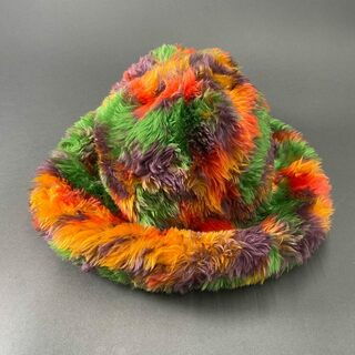 c7 BED j.w. FORD KIJIMA TAKAYUKI ベッドフォード キジマタカユキ 日本製 22AW-KJ-HT01 Fake Fur Hat フェイクファーハット 1 マルチカラー MADE IN JAPAN(ハット)